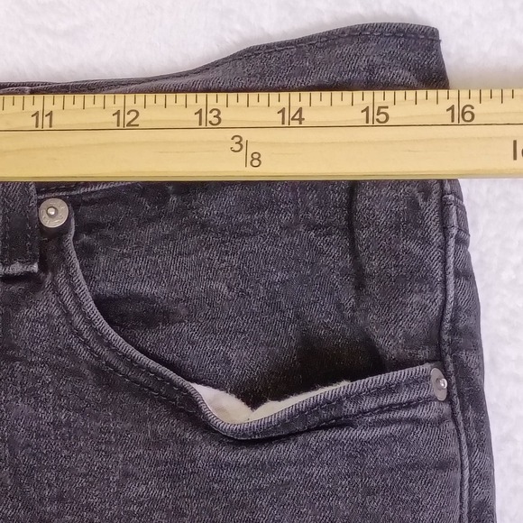 Levis 541 Athletic Taper Black Jeans Mens 32x34 Denim Pants Fits 32x31 - Picture 4 of 13